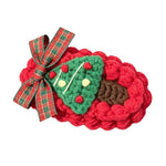 Load image into Gallery viewer, Womens Christmas Tree Knit Hair Clip N6K290