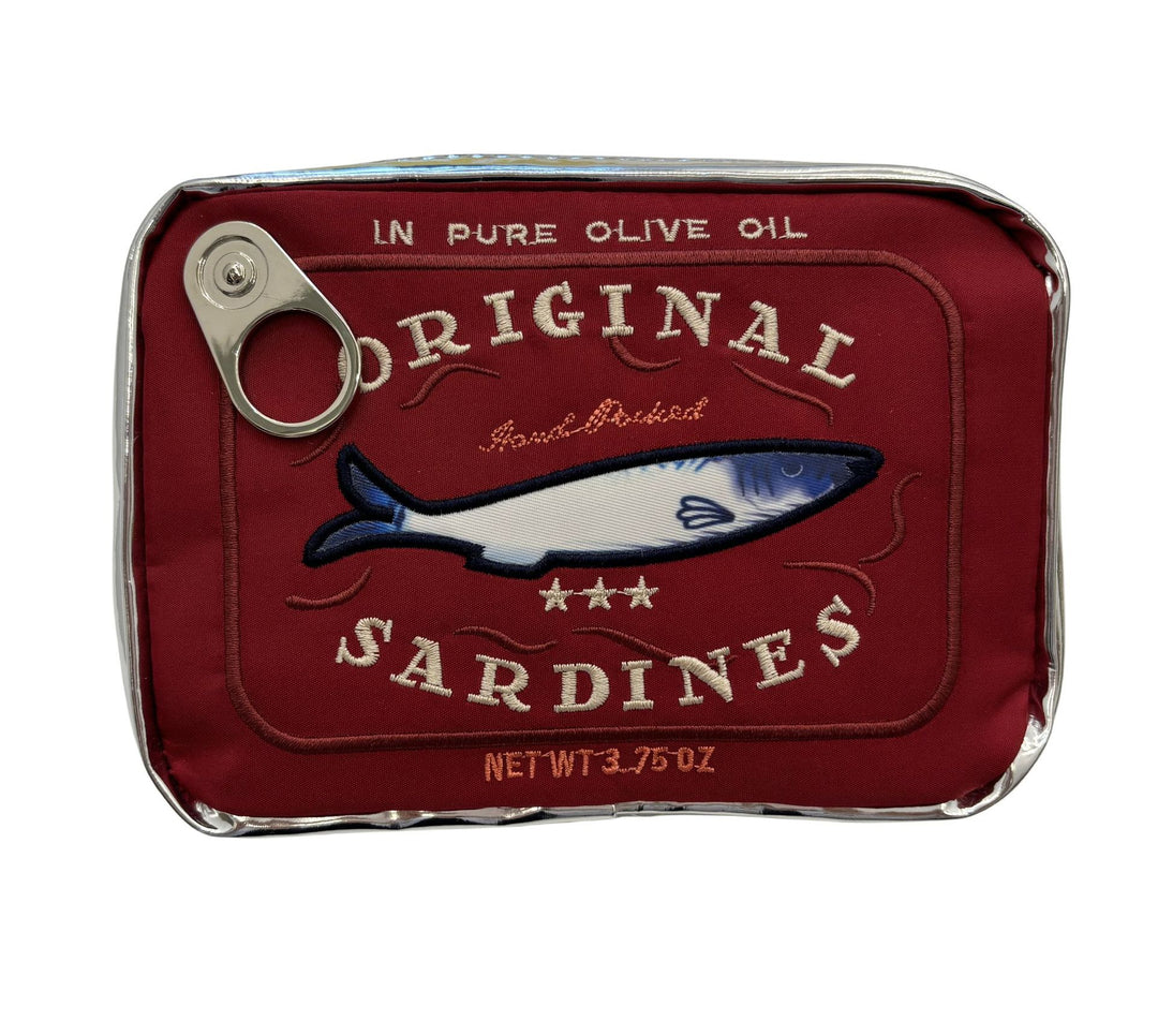 Sardine Can Cat Design Makeup Pouch N6E058