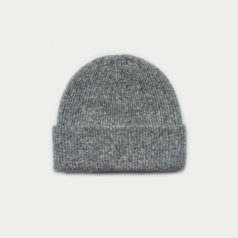 Womens Wool Blend Seamless Knit Beanie N6K282