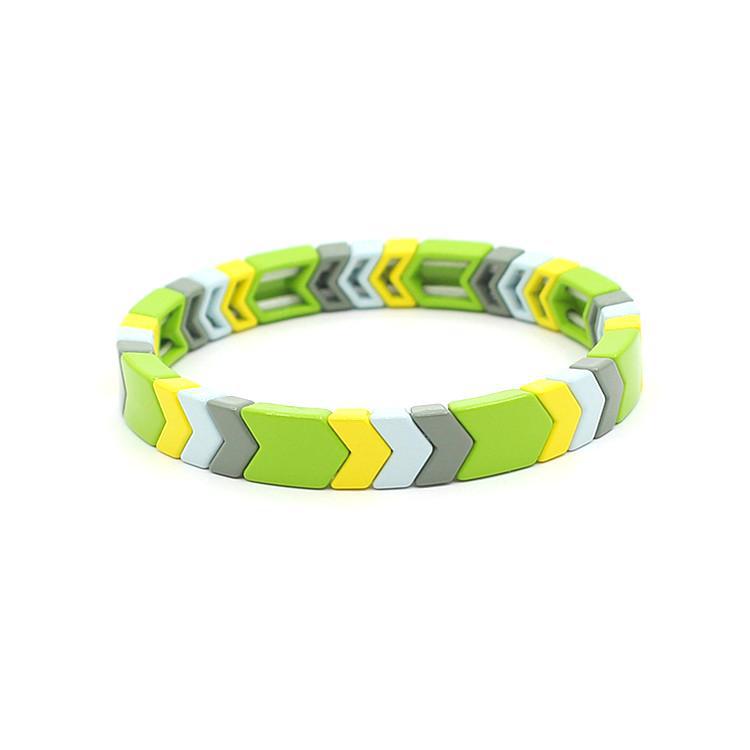 Macaron Pastel Arrow Beads Bracelet S5P042