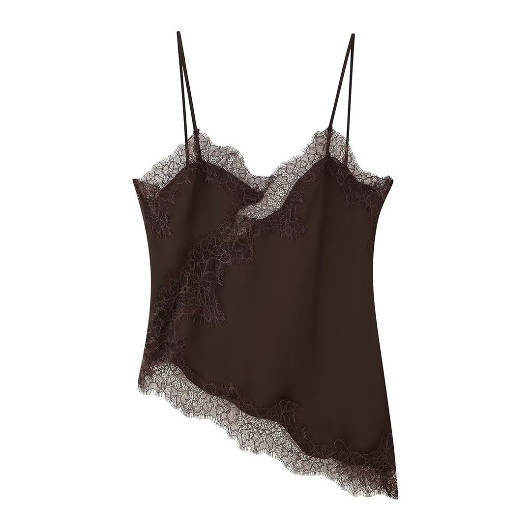 Lace Trim Camisole Top Women Multiple Colors N5A411