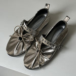 Load image into Gallery viewer, Ruffle Bow Mary Jane Shoes Round Toe Chunky Heel N6G245