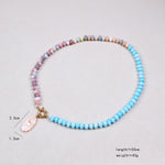 Load image into Gallery viewer, Bohemian Natural Stone Bead Pendant Necklace N6E112