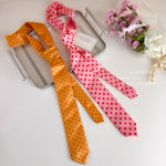 Load image into Gallery viewer, Vintage Polka Dot Embroidered Scarf Belt Necktie N6G231