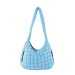 Load image into Gallery viewer, Puffer Tote Bag Capacity Mult Pocket Shoulder Bag S5P713