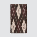 Load image into Gallery viewer, Diamond Pattern Wool Blend Knitted Scarf Unisex Men N6H220