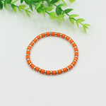 Load image into Gallery viewer, Tube Bead Chain Alloy Vitreous Enamel Rainbow S5P267