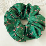 Load image into Gallery viewer, Womens Christmas Satin Scrunchie N6K006