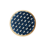 Load image into Gallery viewer, Handcrafted Wooden Brooch 3D Embroidery N6G009