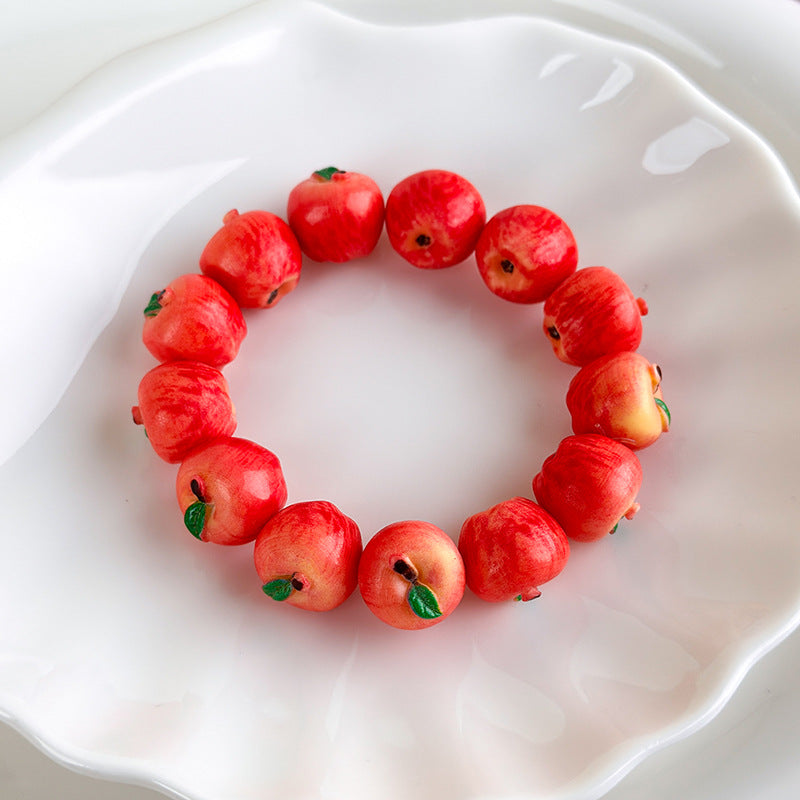 Fun Fruit Elastic Bracelet Cute Dopamine Summer N6H105