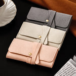 Load image into Gallery viewer, Leather Jewelry Organizer Pouch Multi Function S5P399