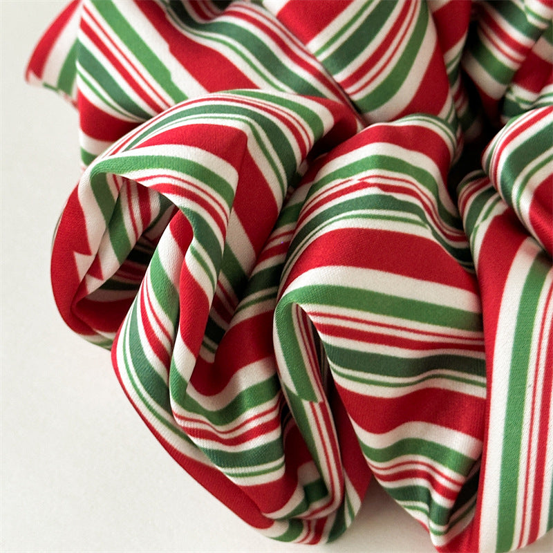 Womens Christmas Satin Scrunchie N6K006