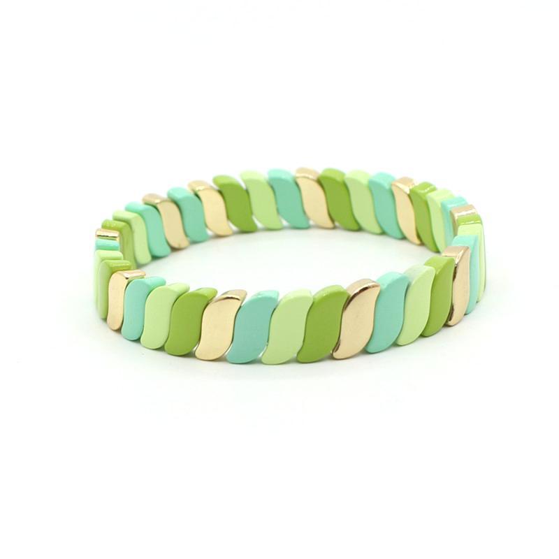 Bohemian Enamel DIY Strand Irregular Bead S5P261