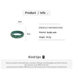 Load image into Gallery viewer, Womens Marbled Round Resin Bracelet N6K147