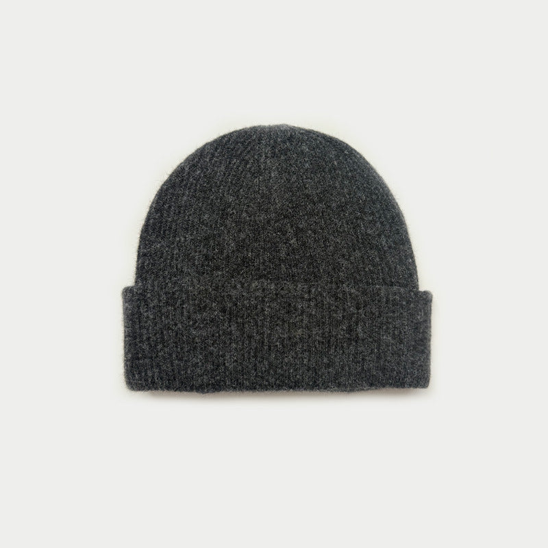 Womens Wool Blend Seamless Knit Beanie N6K282