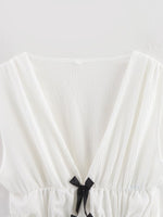 Load image into Gallery viewer, Sleeveless Knot Front Fitted Knit Tank Top Women N6F005