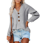Load image into Gallery viewer, Button V Sweater Mid Heavy Options N5Z910
