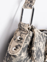 Load image into Gallery viewer, Distressed Leopard Print Asymmetric Hobo Bag Women N6C311