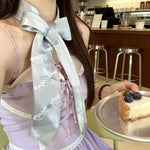 Load image into Gallery viewer, Sweet Lace Bow Tie Scarf Women Trendy N6G238