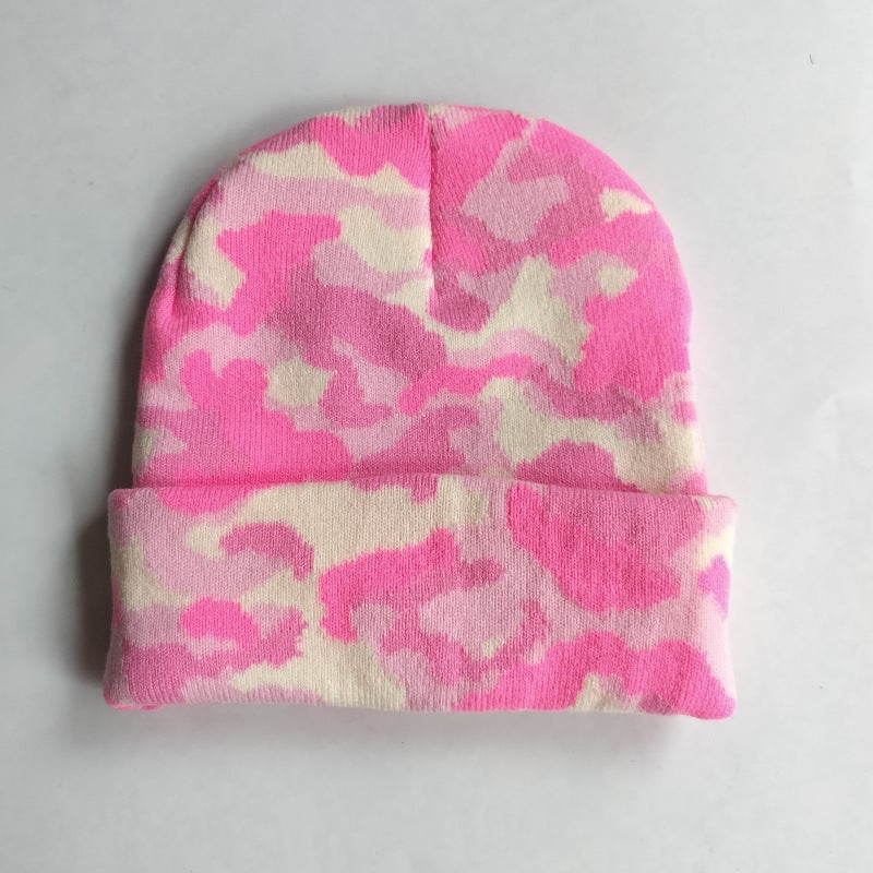 Animal Print Jacquard Beanie  M5A251