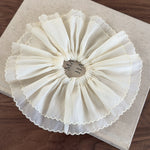 Load image into Gallery viewer, Double Layer Lace Tulle Scrunchie Ballet Hair Tie N6C015