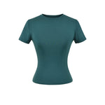 Load image into Gallery viewer, Polka Dot Fitted T-shirt Women N6D087