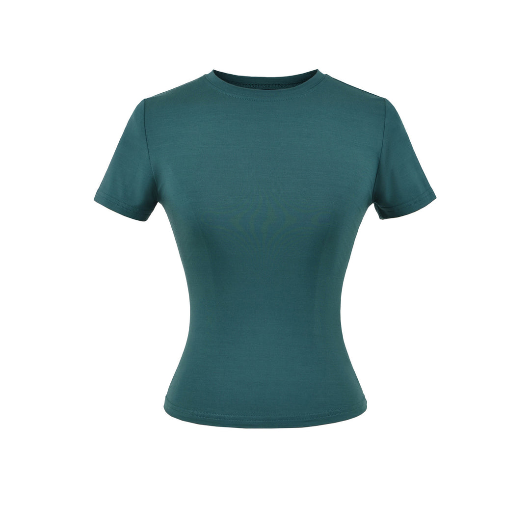 Polka Dot Fitted T-shirt Women N6D087