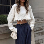 Load image into Gallery viewer, Womens Retro Stripe Pants N5Z002