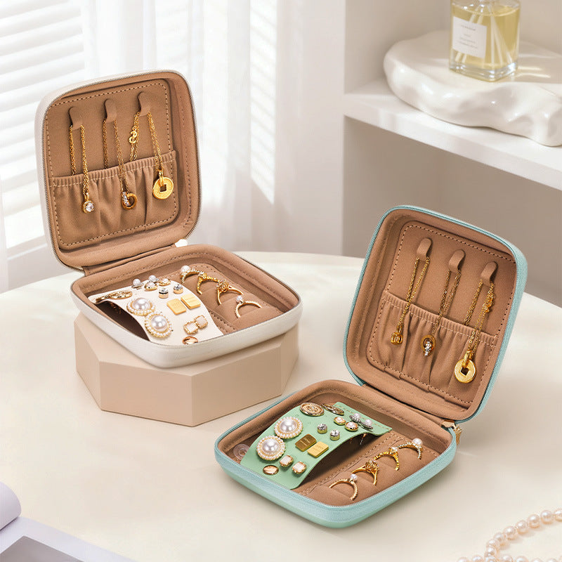 Minimalist Jewelry Box Travel Portable Necklace S5P695