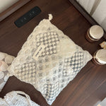 Load image into Gallery viewer, Vintage Lace Embroidered Drawstring Pouch N6F177