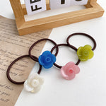Load image into Gallery viewer, Rose Flower Hair Scrunchie Gentle No-Slip Women N6C339