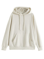 Load image into Gallery viewer, Solid Color Hoodie Women Cotton Loose Fit Long Sleeve N6H047
