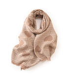 Load image into Gallery viewer, Heavyweight Heart Print Scarf  M5A232