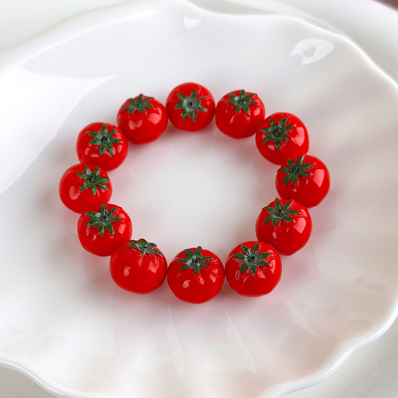 Fun Fruit Elastic Bracelet Cute Dopamine Summer N6H105