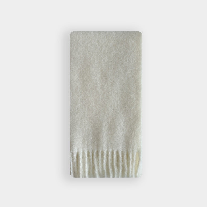 Luxury Blend Fringe Scarf  M5A139