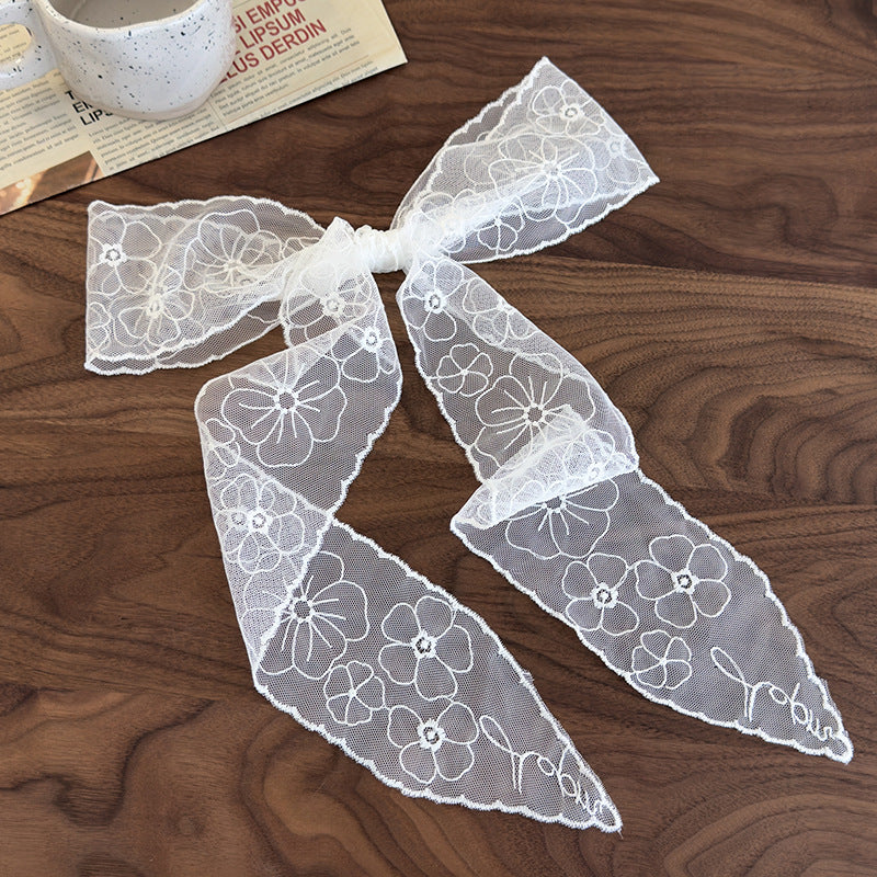 Lace Scarf Headband Long 130cm Women N6C008