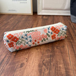 Load image into Gallery viewer, Embroidered Floral Canvas Pencil Case Makeup Bag N6F149