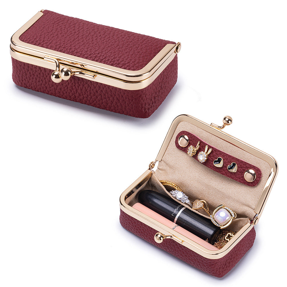 Creative Leather Jewelry Pouch Women N6D023