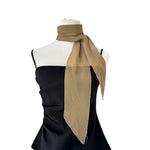 Load image into Gallery viewer, Crinkle Scarf Multi Way Hair Neck Bag Tie Solid Color M5A323