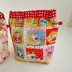 Load image into Gallery viewer, Printed Canvas Makeup Bag Travel Organizer Pouch N6F118