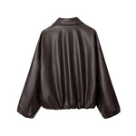 Load image into Gallery viewer, Fashion Faux Leather Jacket Women Multiple Colors N5A409