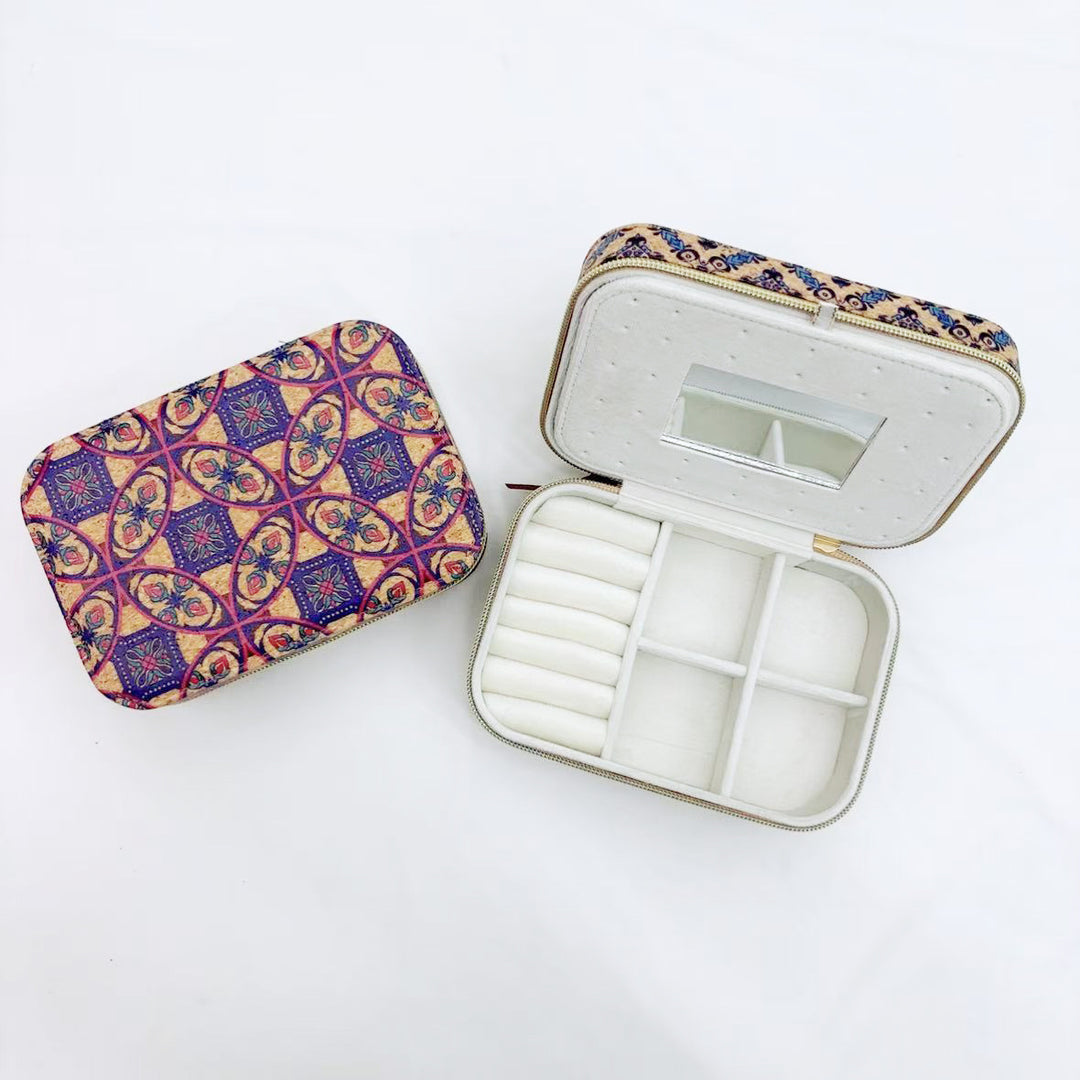 Large Multi-Function Jewelry Box with Velvet Lining N6E094