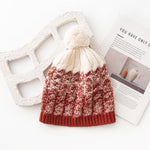 Load image into Gallery viewer, Cable Knit Pure Wool Beanie with Pom Pom M5A142