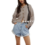 Load image into Gallery viewer, Button Relax Cardigan Mid Weight Options N5A140
