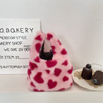 Load image into Gallery viewer, Cute Plush Wristlet Bag Portable Snack Lunch Tote  S5P862