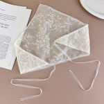 Load image into Gallery viewer, Embroidered Lace Triangle Head Scarf Women Soft N6H107