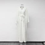 Load image into Gallery viewer, Two-Way Open Front Robe Dress Women N6C199