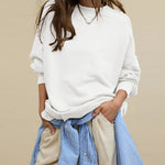 Load image into Gallery viewer, Contour Slit Round Sweatshirt Mid Weight Options N5A207
