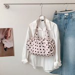 Load image into Gallery viewer, Polka Dot Shoulder Bag Women Pillow Nylon N6F054
