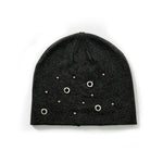 Load image into Gallery viewer, Unisex Acrylic Knit Cutout Beanie N6J127